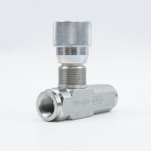 STU STB Type Carbon Steel Throttle Flow Control Valve