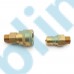 ISO7241-1 Series A Male Thread Brass Hydraulic Quick Release Couplings