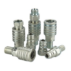 ISO5675 Push And Pull Type Male Thread Hydraulic Quick Couplings Russia Tractor Quick Coupler