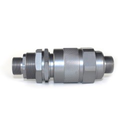 420Bar Flat Face Valve Screw To Connect Thread Locked Hydraulic Quick Release Coupling